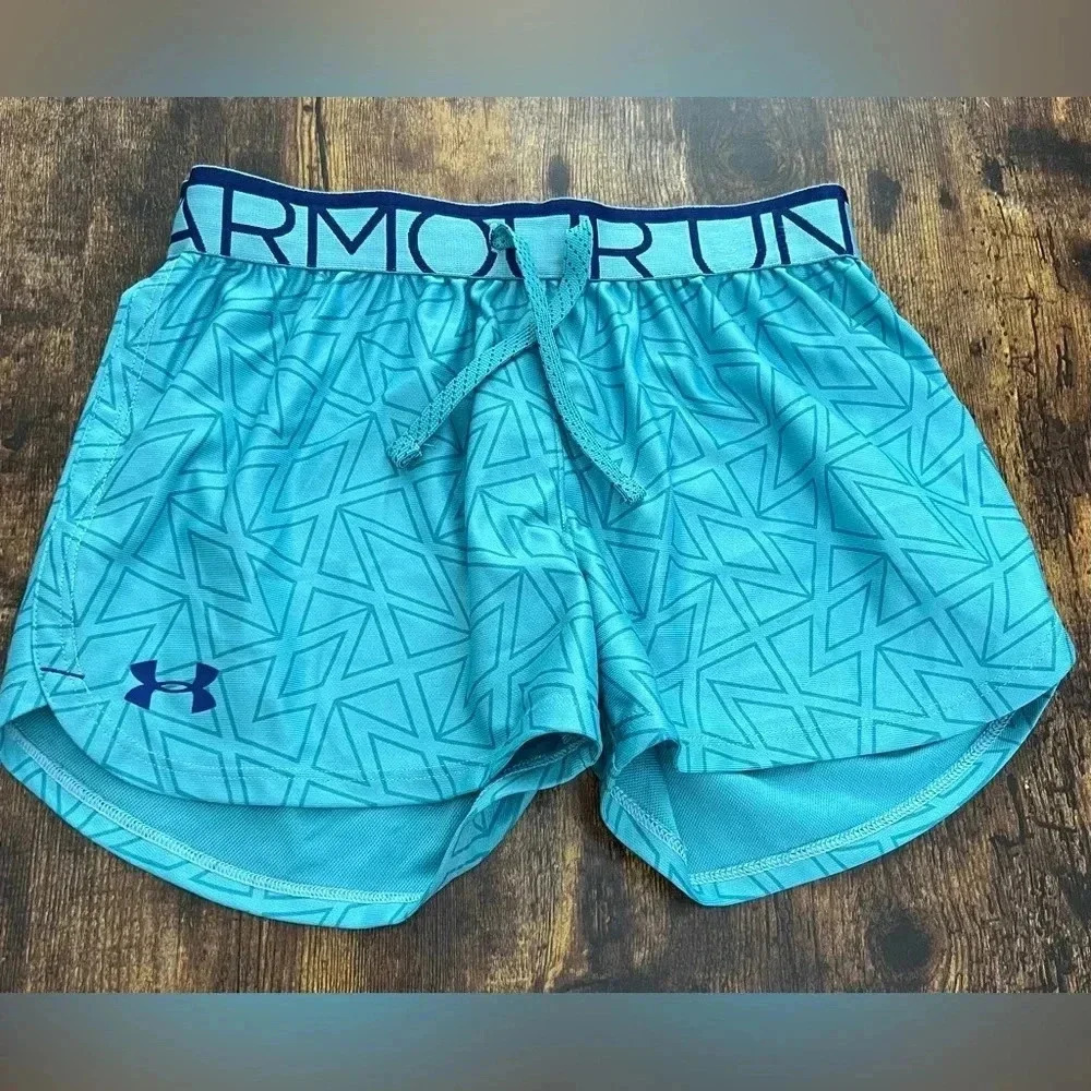 UNDER ARMOUR | heat gear youth athletic shorts. Size: YMD (youth medium).